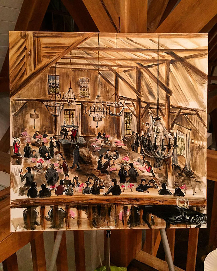 Dinner painting